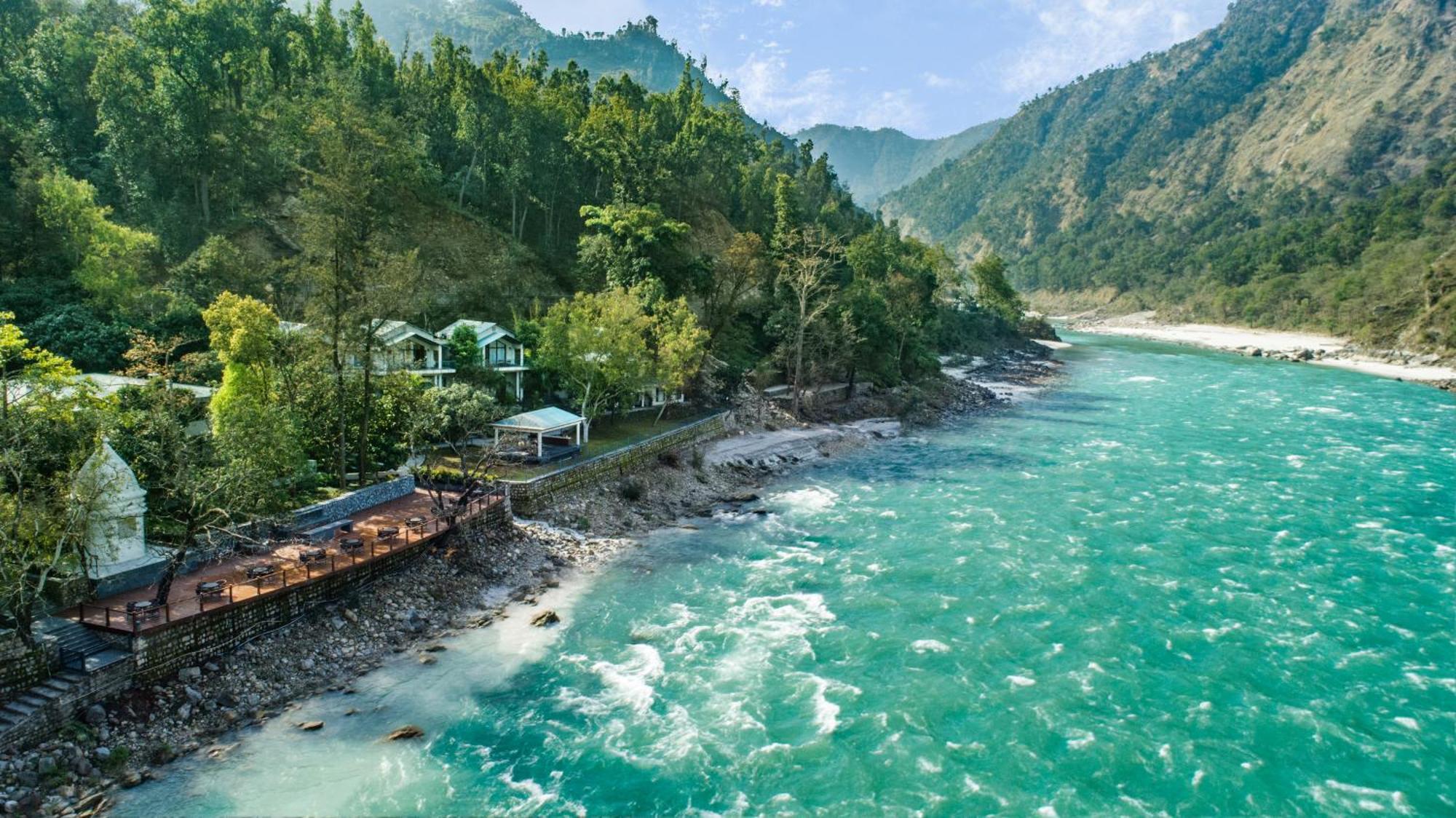 Hotel Anand Kashi By The Ganges Rishikesh - Ihcl Seleqtions Sirasu Exterior foto