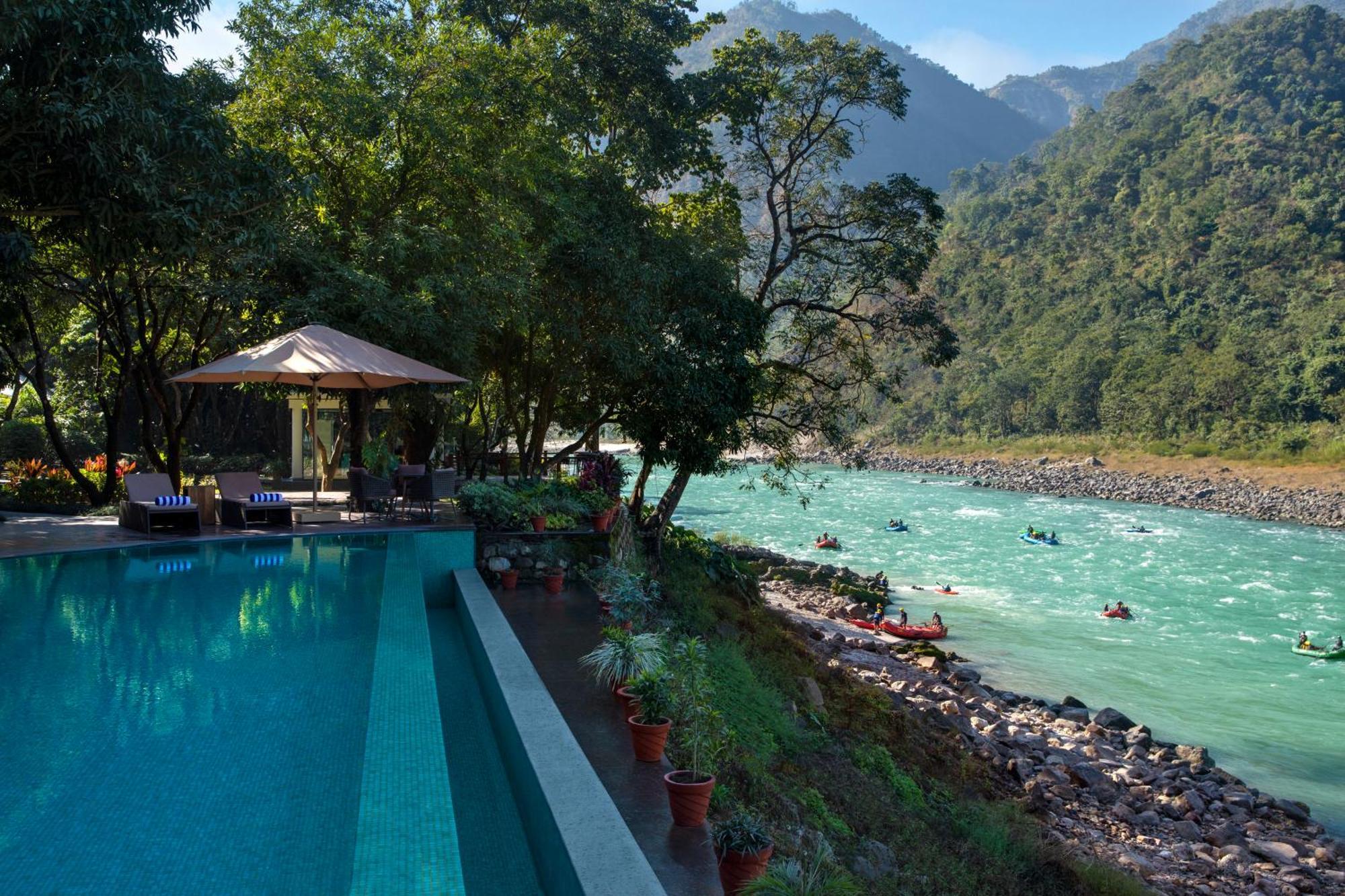 Hotel Anand Kashi By The Ganges Rishikesh - Ihcl Seleqtions Sirasu Exterior foto